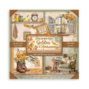 Stamperia Single-Sided Paper Pad 8"x 8" 22/Pkg - Golden Harmony*