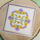 Creative Expressions Jane's Doodles Clear Stamp 4"x 6" - Floral*