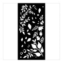 Stamperia Stencil 4.72"x 9.84" - Create Happiness Dewdrops - Big Leaves
