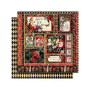 Graphic 45 Collection Pack 8"x 8" - Curiouser & Curiouser