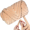 Poppy Crafts Super Chunky Hand Knitting Yarn 500g - Velvet - Tan