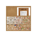 Poppy Crafts Kraft Box Tag Sticker 1000 Pack*