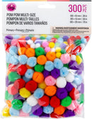 CousinDIY Pom-Poms Multi-Size 300/Pkg Primary