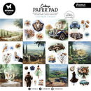 Studio Light Essentials Collage Paper Pad 8"X8" 24 Sheets Oldtimer Chique