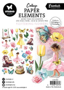Studio Light Essentials Paper Elements 35/Pkg Fluttering FLowers