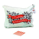 49 And Market Zippered Tote Bag Mistletoe And Memories
