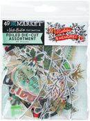 49 And Marketing Die-Cuts Foiled, Mistletoe And Memories