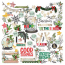 49 And Marketing Die-Cuts Foiled, Mistletoe And Memories