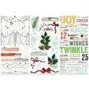 49 And Market Rub-On Transfer Set Essential, Mistletoe And Memories