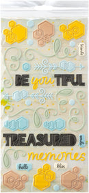 49 And Market Puffy Stickers Botanical Buzz