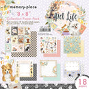 Memory Place Double-Sided Collection Pack 8"X8" Pet Life