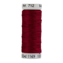Sulky Cotton Petites Thread 12wt 50yd - Bayberry Red