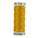 Sulky Cotton Petites Thread 12wt 50yd - Butterfly Gold