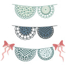 Sizzix Thinlits Die & A5 Stamp Set By 49 And Market Doily Banner