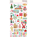 Simple Stories Chipboard Stickers 6"X12" Hard Candy Christmas