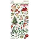 Simple Stories Chipboard Stickers 6"X12" Simple Vintage Believe