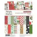 Simple Stories Double-Sided Paper Pad 6"X8" 24/Pkg Say Cheese Classic Mouse Christmas