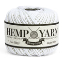 Hemptique Hemp Yarn Ball - White