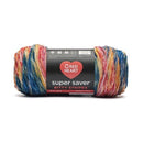 Red Heart Super Saver Bitty Stripes - Sunset Beach