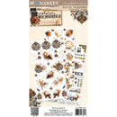 49 And Market Blendable Rub-On Transfer Set 6"X12" Nostalgic Memories