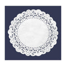 Hygloss Paper Lace Doilies Round 6" 36/Pkg White