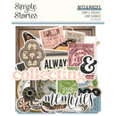 Simple Stories Bits & Pieces Die Cuts 57/Pkg Simple Vintage Junk Drawer