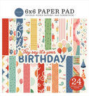 Carta Bella Double-Sided Paper Pad 6"X6" They Say It's Your Birthday