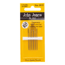 John James Hand Needles Assorted Sizes 18-22, 6/Pkg