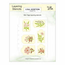 Lisa Horton Crafts Layering Stencils And Dies Mini Tags