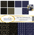 Reminisce Collection Kit 12"X12" - New Year Celeb Kit
