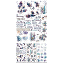 49 And Market Plume & Petal โ 6 x12 Blendable Rub-on Transfer Set