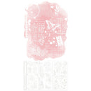 49 And Market Irresistible Artful Layers Rub-on Transfer Set