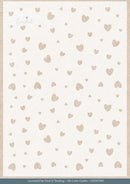 Find It Trading Deco Essentials Stencil Always Yours Hearts, Owlways Yours