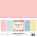 Echo Park In Full Bloom Coordinating Solids Paper Kit - craft supplies packaging