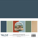 Echo Park It's Time To Travel coordinating solids coordinating solids paper pack for scrapbooking