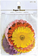 Paper House - Daisies Die Cut Decorative Scrapbooking Stickers