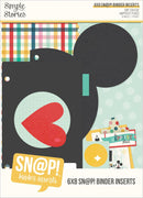 Simple Stories – SN@P! Binder Inserts 6"x8" – Say Cheese Happiest Place
