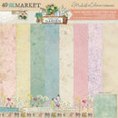 49 and Market – From The Garden 12x12 Solids Collection Pack Scrapbooking Paper