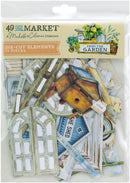 49 and Market From The Garden Die-Cut Elements