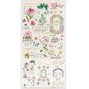 49 and Market – From The Garden Rub-On Transfer Set