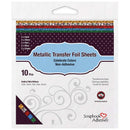 Scrapbook Adhesives by 3L Metallic Transfer Foil Sheets Celebrate Colours in gold, silver, red, blue and green