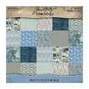 Tim Holtz Idea-ology – Palette Collection: Blue Paper Pad 8" x 8"