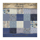 Tim Holtz Idea-ology – Palette Collection: Indigo Paper Pad 12" x 12"