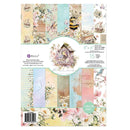 prima marketing the 3 girls tale â among the wildflowers 8" x 6" paper pad with vellum sheet