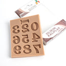 SMARTA – Numbers Silicone Mould for Clay, Resin & Mixed Media Craft Projects