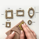 SMARTA – Frames Silicone Mould for Clay, Resin & Mini Museum Style Embellishments