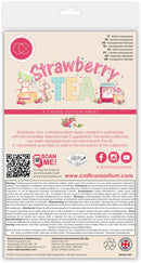 Craft Consortium Strawberry Tea – Celebrate Clear Photopolymer Stamps