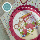 Craft Consortium – Strawberry Tea Clear Stamps "So Sweet"