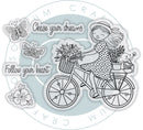 Craft Consortium – Olivia's Wildflower Adventure Clear Stamps "Dreams"