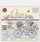 Craft Consortium – Olivia's Wildflower Adventure Clear Stamps "Dreams"
